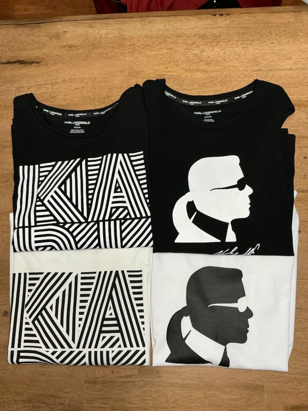 EUC - Bundle of 4 Karl Lagerfeld T-Shirts